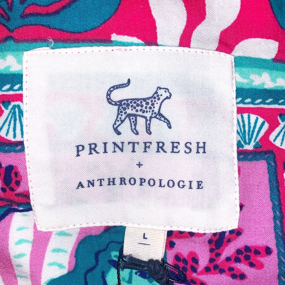 Printfresh Tidal Tape Luxury Pajama Set - Picture 5 of 6